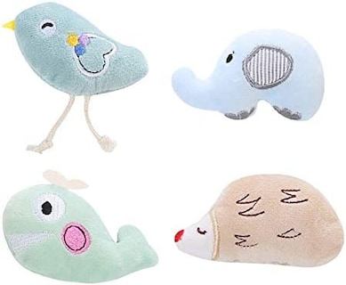 Foto 5 | Catnip Toys Lidiper Para Gatos, Almohada De Peluche Interactiva, 4 Unidades - Venta Internacional.