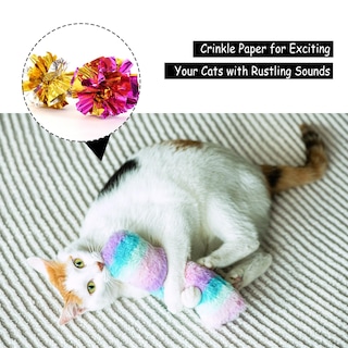 Foto 3 | Catnip Toys Shshwang, Paquete De 3 Unidades, Resistentes A Mordidas Para Gatos - Venta Internacional.