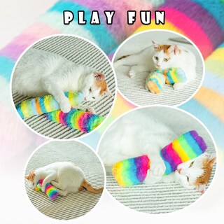Foto 6 | Catnip Toys Shshwang, Paquete De 3 Unidades, Resistentes A Mordidas Para Gatos - Venta Internacional.