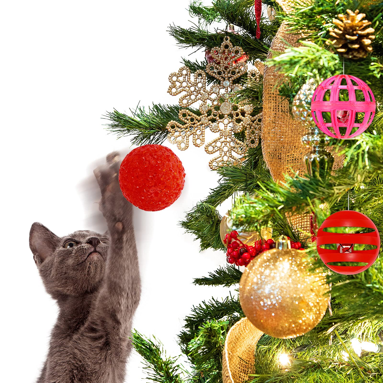 Foto 7 pulgar | Calcetín Navideño Para Gatos Civaner, 18 Piezas - Venta Internacional.
