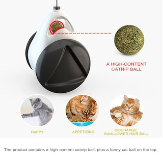 Foto 5 | Divertida Varita Para Gatos Sanlin Beans Para Catnip Con Barra Giratoria - Venta Internacional.