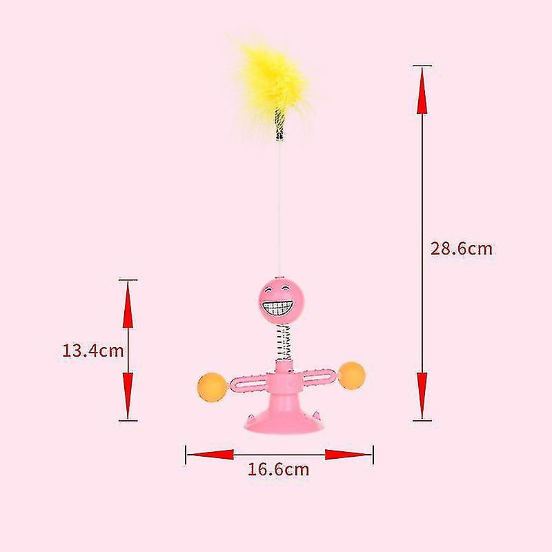 Foto 3 | Molino De Viento Huoguo De Cat Toy, Tocadiscos, Rosa - Venta Internacional.