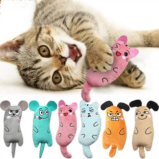 Foto 5 | Juguete Para Gatos Catnip Toy Huoguo, Resistente A Las Mordidas, De Lino Y Algodón - Venta Internacional.