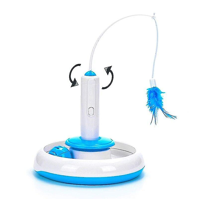 Foto 5 | Pistas Eléctricas Para Gatos Con Forma De Torre Giratorias Con Bola - Venta Internacional.