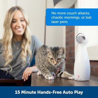 Foto 2 | Juguete Láser Interactivo Para Gatos Petsafe Bolt Automático Con Temporizador - Venta Internacional.