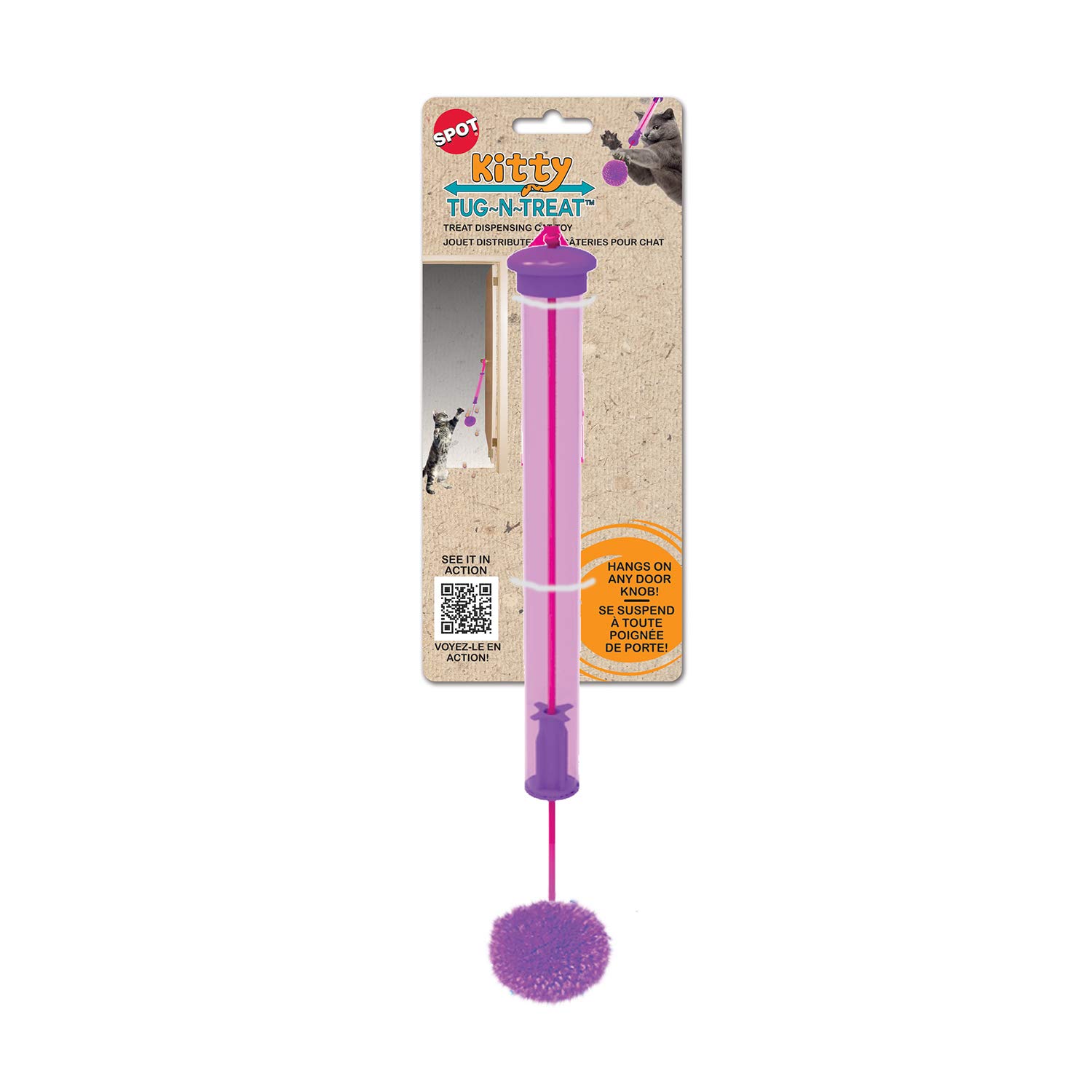 Foto 7 | Juguete Para Gatos Spot Ethical Pets Kitty Tug 'n Treat 20 Con Hierba Gatera - Venta Internacional.