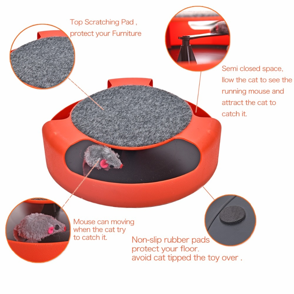 Foto 4 pulgar | Tabla Giratoria Para Gatos, Gatos, Gatos, Gatos, Atrapamatas - Venta Internacional.