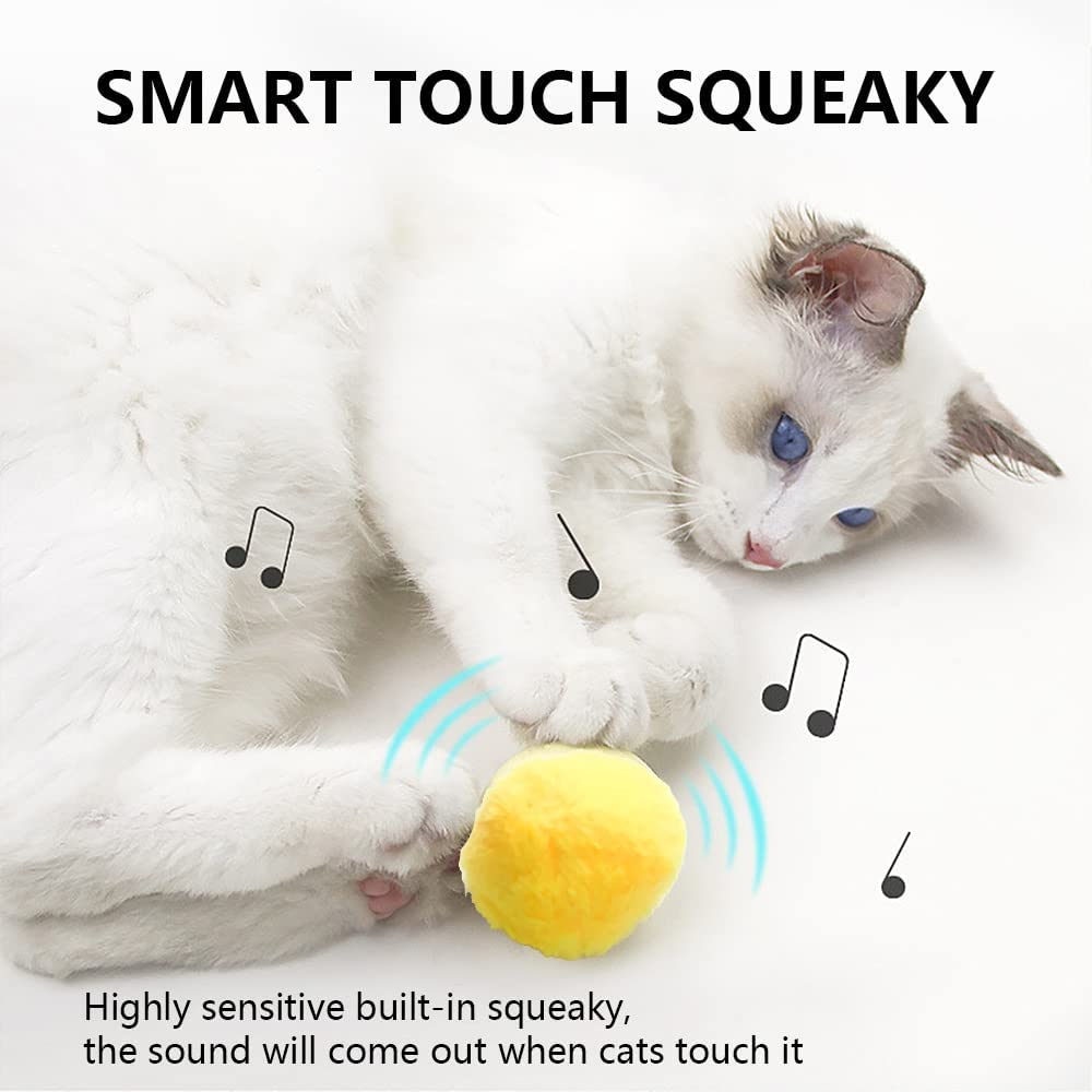 Foto 3 pulgar | Pelota De Juguete Para Gatos Con 3 Sonidos De Animales Para Cat Huoguo - Venta Internacional.