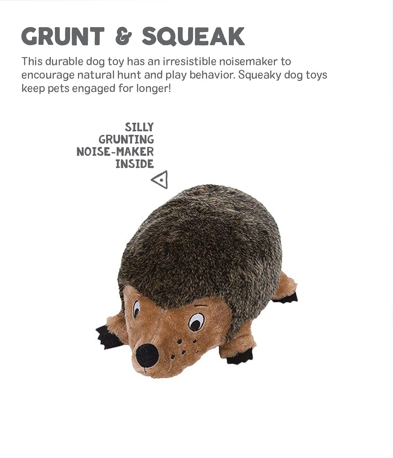 Foto 4 pulgar | Juguete De Peluche Para Perros Outward Hound Hedgehogz, Tamaño Mediano - Venta Internacional.