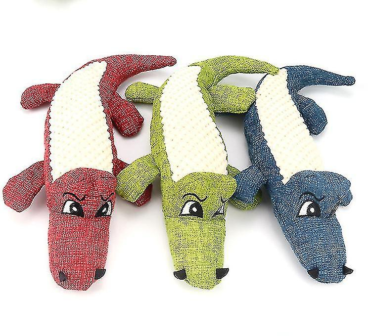 Foto 3 pulgar | Juguete Para Perros Huoguo Simulación De Cocodrilo, Resistente A Mordeduras - Venta Internacional.