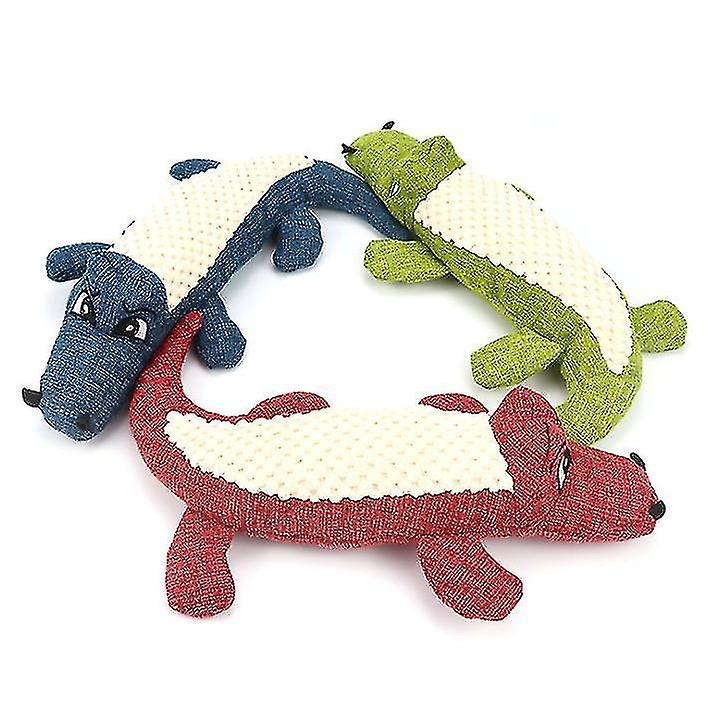 Foto 3 | Juguete Para Perros Huoguo Simulación De Cocodrilo, Resistente A Mordeduras - Venta Internacional.