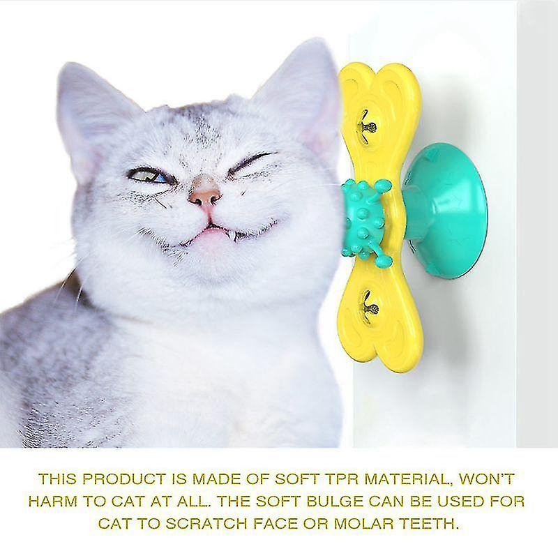 Molino De Viento Interactivo Con Forma De Mariposa Huoguo Para Gatos Con Hierba Gatera - Venta Internacional.
