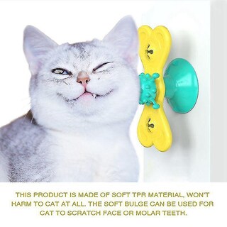 Foto 1 | Molino De Viento Interactivo Con Forma De Mariposa Huoguo Para Gatos Con Hierba Gatera - Venta Internacional.