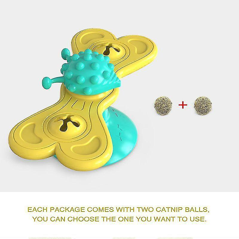 Foto 4 pulgar | Molino De Viento Interactivo Con Forma De Mariposa Huoguo Para Gatos Con Hierba Gatera - Venta Internacional.