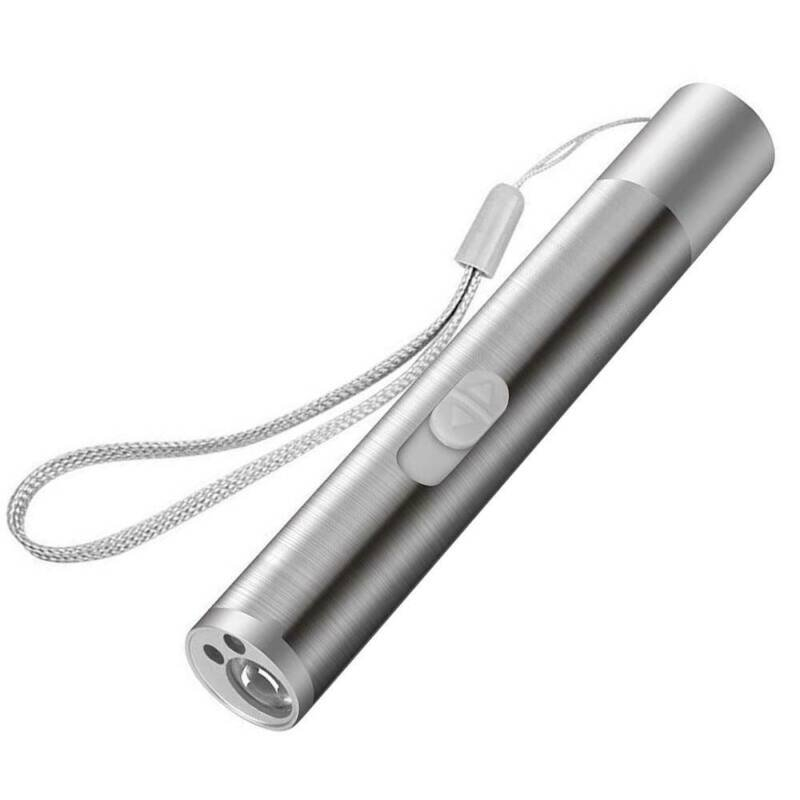 Puntero Láser Para Gatos, Luz Uv, 3 En 1, Recargable, Usb - Venta Internacional.