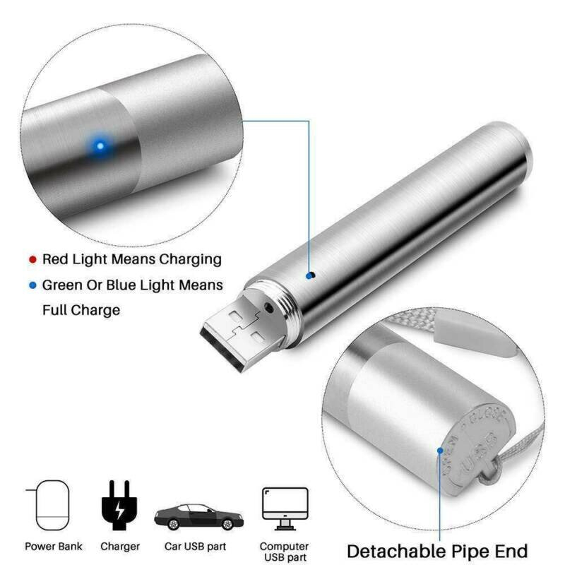Foto 4 pulgar | Puntero Láser Para Gatos, Luz Uv, 3 En 1, Recargable, Usb - Venta Internacional.