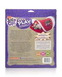 Foto 2 | Tienda De Campaña Para Gatos Hartz, Solo Para Gatos, De Todas Las Razas, Que Pueden Mirar Y Jugar - Venta Internacional