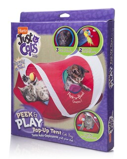 Foto 3 | Tienda De Campaña Para Gatos Hartz, Solo Para Gatos, De Todas Las Razas, Que Pueden Mirar Y Jugar - Venta Internacional