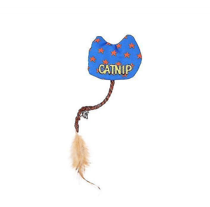 Cat Toy Huoguo, Lona, Hierba Gatera, Resistente Al Desgaste, Color Azul - Venta Internacional.