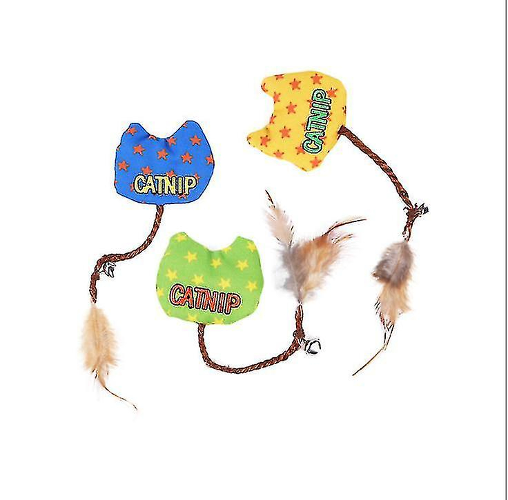 Foto 3 pulgar | Cat Toy Huoguo, Lona, Hierba Gatera, Resistente Al Desgaste, Color Azul - Venta Internacional.