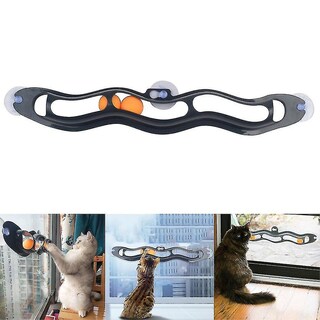 Foto 2 | Juguete Para Mascotas Con Forma De Pelota Huoguo, Con Forma De Ventosa, Para Ventana, Gris - Venta Internacional.