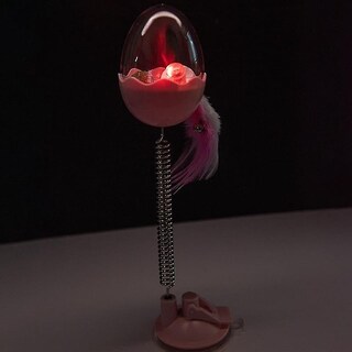 Foto 5 | Vaso Interactivo Con Plumas Huoguo De Cat Toys Que Gotea - Venta Internacional.