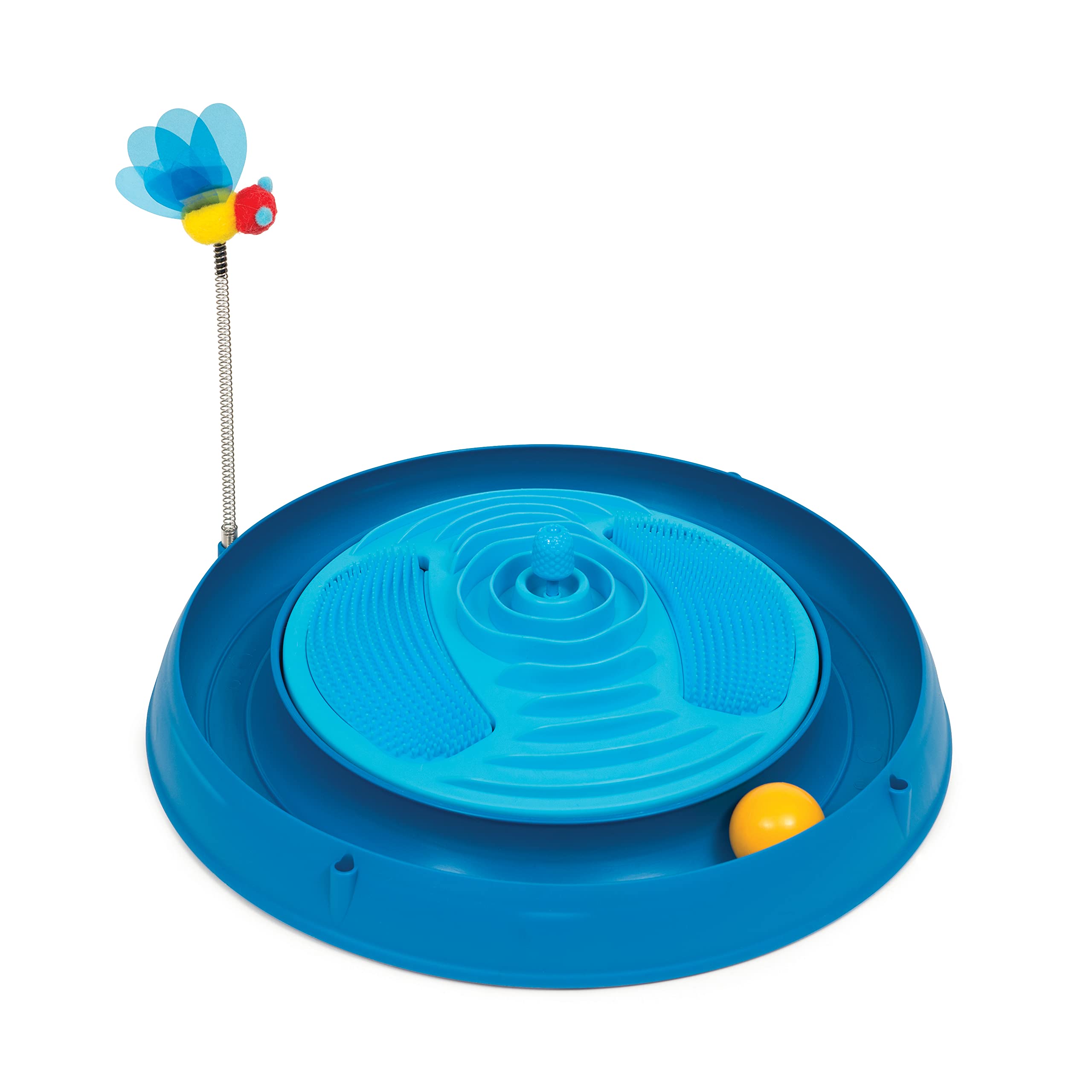 Foto 2 pulgar | Pelota De Circuito Cat Toy Catit Play Con Bloc De Notas Y Hierba Gatera, Color Azul - Venta Internacional.