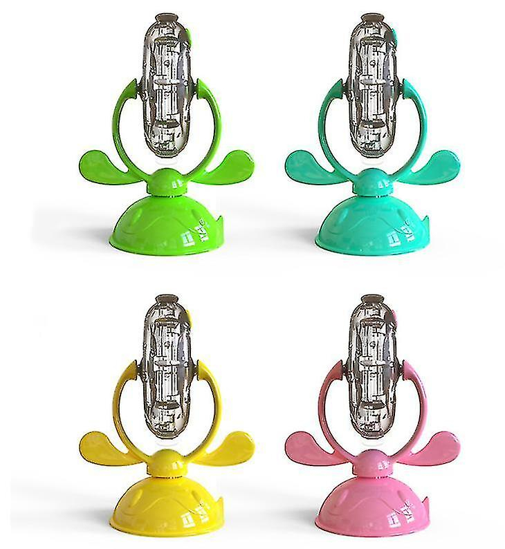 Foto 5 pulgar | Cat Toy Huoguo Ferris Wheel Dispensador De Comida Lento, Color Rosa - Venta Internacional.