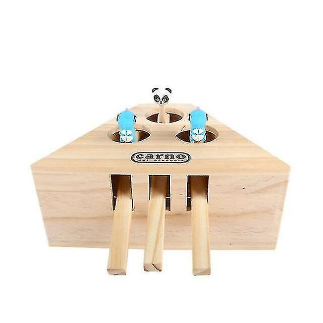 Juguete Para Gatos Huoguo, Juguete De Caza De Gatos, Persiguiendo Ratones, Laberinto De Madera Con 3 - Venta Internac