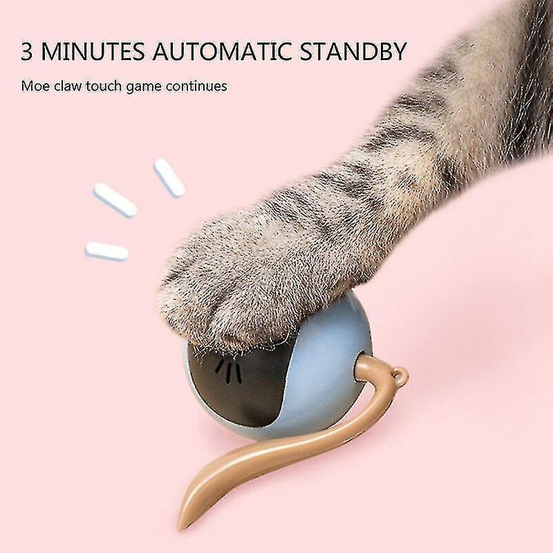 Foto 4 pulgar | Bola Giratoria Inteligente Eléctrica Cat Toy Huoguo Para Gatito - Venta Internacional.