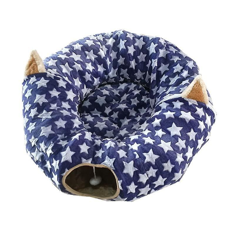 Túnel Para Gatos Plegable Sanlin Beans, Tela Rosa, 130 Cm/250 Cm - Venta Internacional.