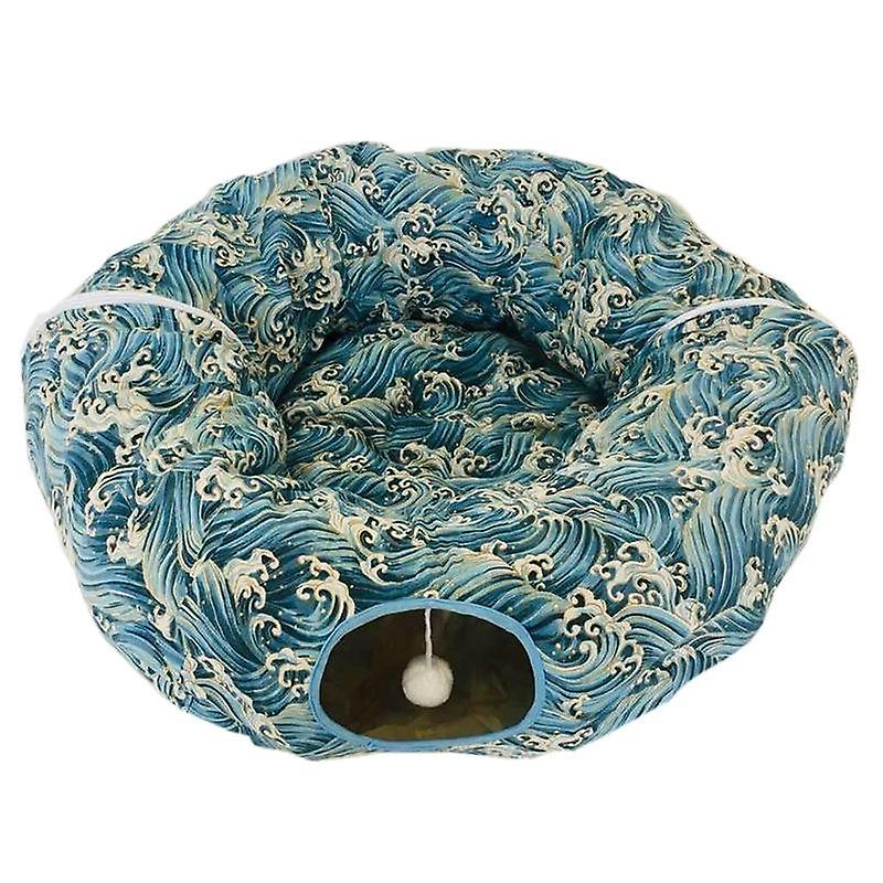 Foto 4 pulgar | Túnel Para Gatos Plegable Sanlin Beans, Tela Rosa, 130 Cm/250 Cm - Venta Internacional.