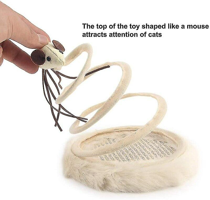 Foto 4 pulgar | Gatito Divertido De Peluche Interactivo, Plegable Y Giratorio Para Gatos - Venta Internacional.