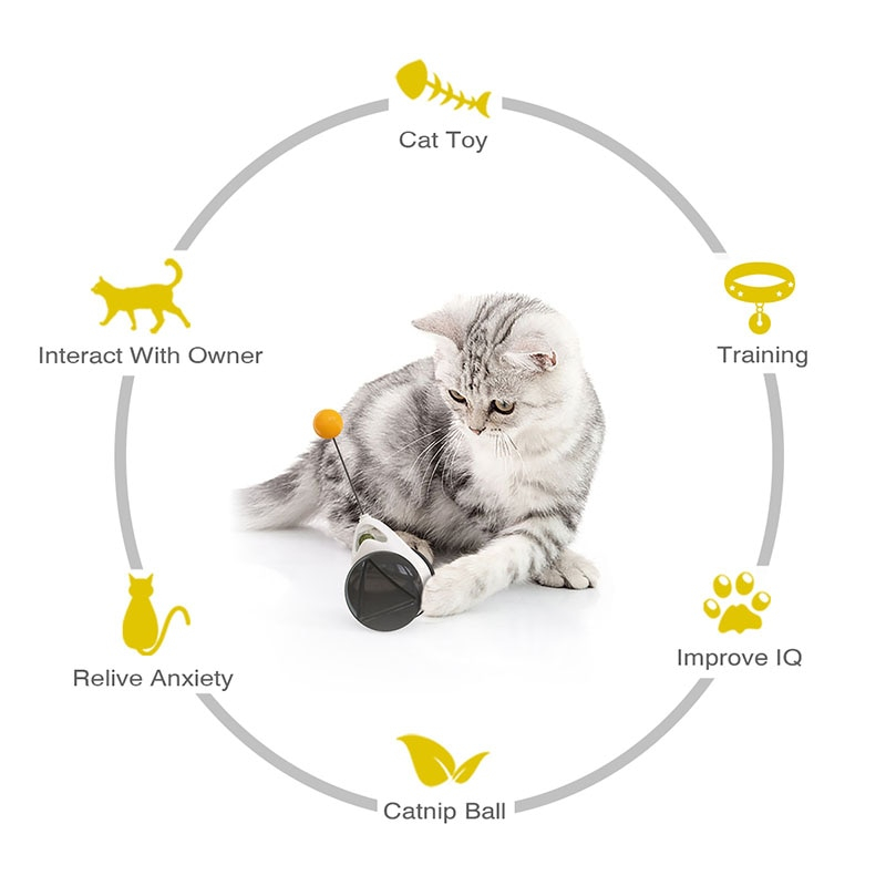 Foto 4 | Varita Giratoria Con Forma De Bola Autobola Para Catnip, Divertida, Con Forma De Bola Para Gatos Htt - Venta Internac