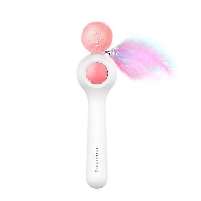 Palillo De Plumas Eléctrico Cat Toy Con Hierba Gatera Para Gatos - Venta Internacional.