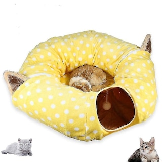 Foto 1 | Jaula Para Pájaros Con Almacenamiento Plegable, Túnel De Juguetes Para Gatos Y Mascotas - Venta Internacional.
