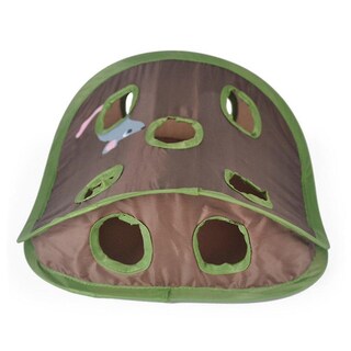 Foto 5 | Carpa Con Forma De Campana Huoguo, De Juguete, Con Túnel De 9 Orificios Para Mascotas, Gatos Y Raton - Venta Interna