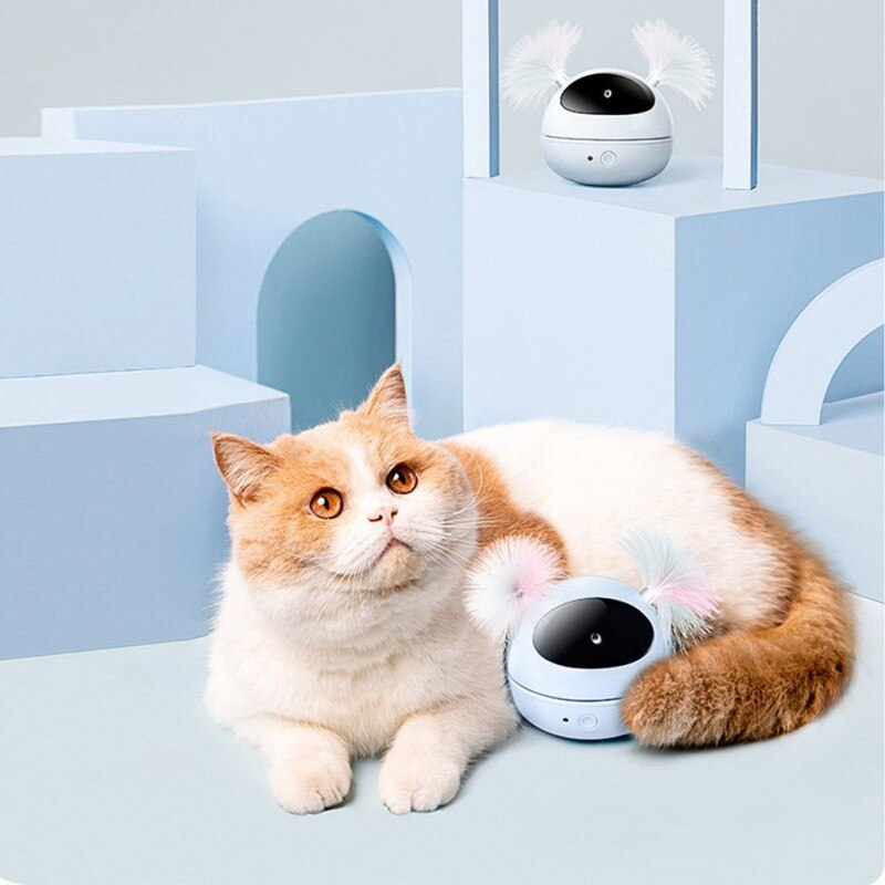 Foto 3 pulgar | Juguete Láser Interactivo Para Gatos Sanlin Beans, Ajustable En 360 Grados - Venta Internacional.