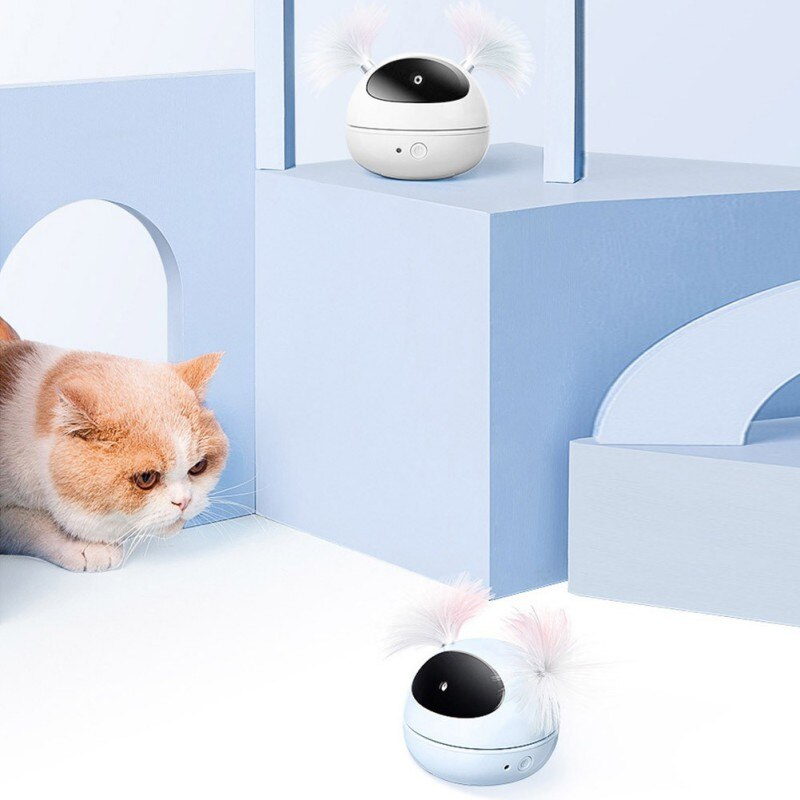 Foto 3 | Juguete Láser Interactivo Para Gatos Sanlin Beans, Ajustable En 360 Grados - Venta Internacional.