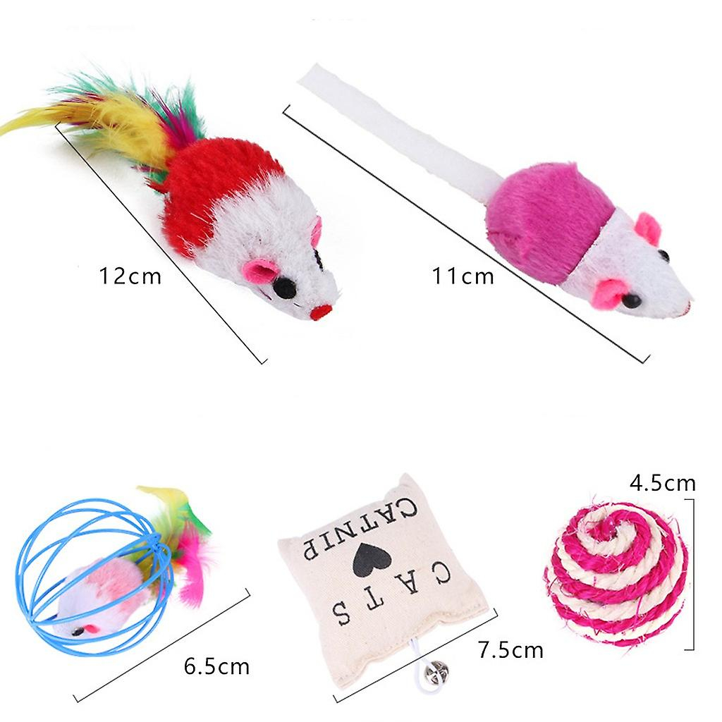 Foto 6 pulgar | Cat Toys Huoguo, 20 Unidades, Para Interiores, Gatos Y Gatitos - Venta Internacional.