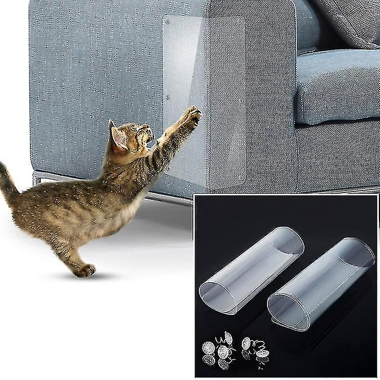 Pegatinas Protectoras Contra Arañazos Con Forma De Jaula De Pájaros, Baños, Gatos, 2 Unidades - Venta Internacional.
