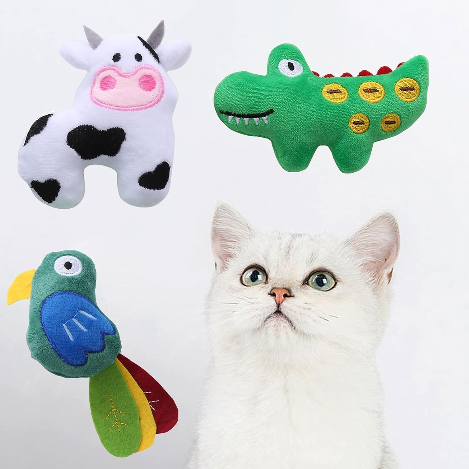 Foto 5 pulgar | Juguete De Peluche Para Masticar Catnip Toy Para Rechinar Los Dientes Para Gatos - Venta Internacional.