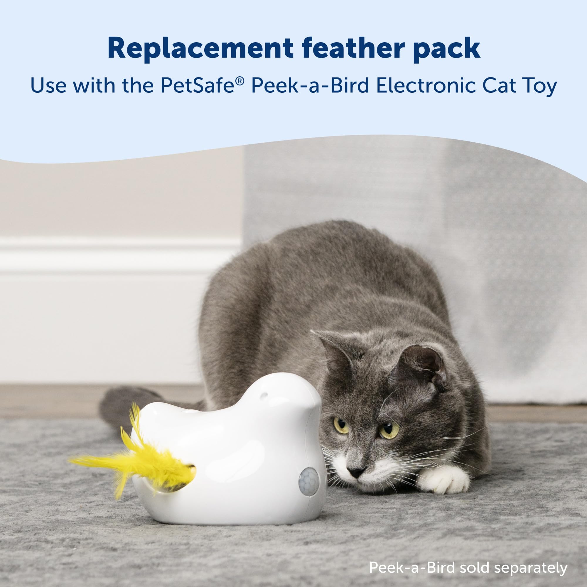 Foto 3 pulgar | Plumas De Repuesto Para Juguetes Petsafe Peek-a-bird Para Gatos, Paquete De 2 - Venta Internacional.