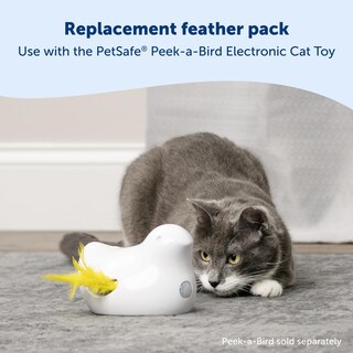 Foto 2 | Plumas De Repuesto Para Juguetes Petsafe Peek-a-bird Para Gatos, Paquete De 2 - Venta Internacional.