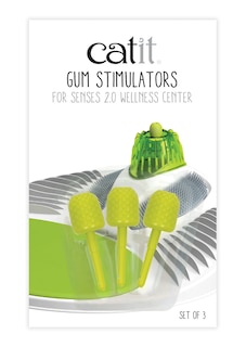 Foto 3 | Estimuladores De Goma De Gato De Repuesto, Paquete De 3 Unidades, Catit Senses 2.0 - Venta Internacional.