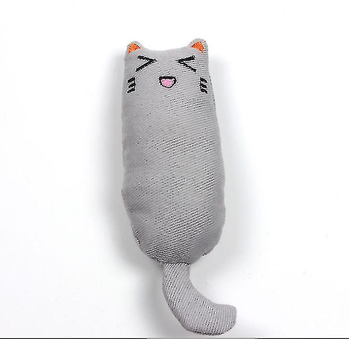 Molar De Tela De Algodón Puro Huoguo De Cat Toys Con Hierba Gatera Gris - Venta Internacional.