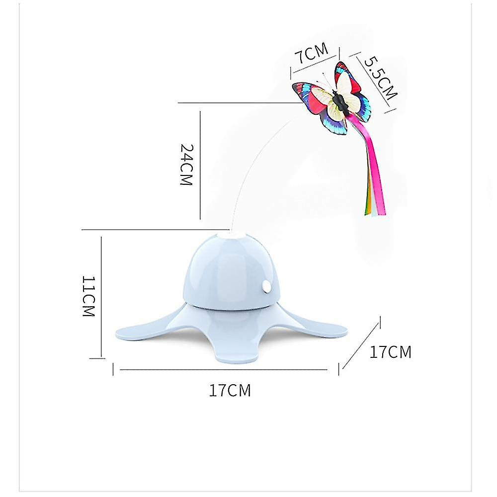 Foto 3 pulgar | Teaser Eléctrico Para Gatos Huoguo, De Juguete Para Gatos, Inteligente, Que Gira, Rosa - Venta Internacional.