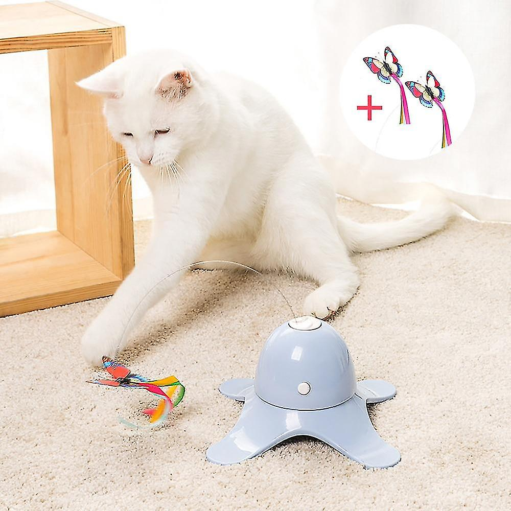 Foto 4 pulgar | Teaser Eléctrico Para Gatos Huoguo, De Juguete Para Gatos, Inteligente, Que Gira, Rosa - Venta Internacional.
