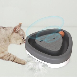 Foto 1 | Juguete Eléctrico Giratorio Automático 3 En 1 Para Gatos Huoguo Con Pluma - Venta Internacional.