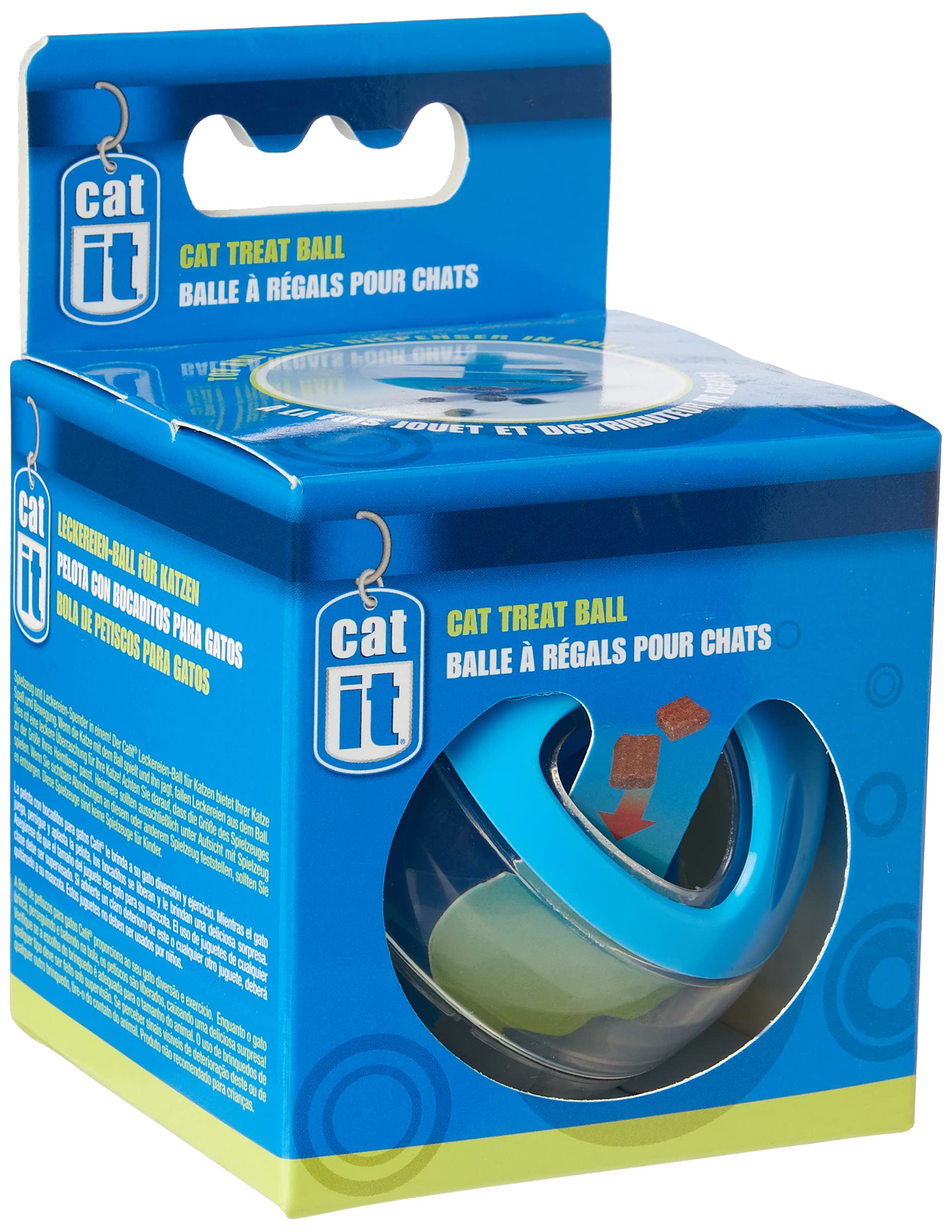 Foto 5 pulgar | Treat Ball Catit Azul - Venta Internacional.